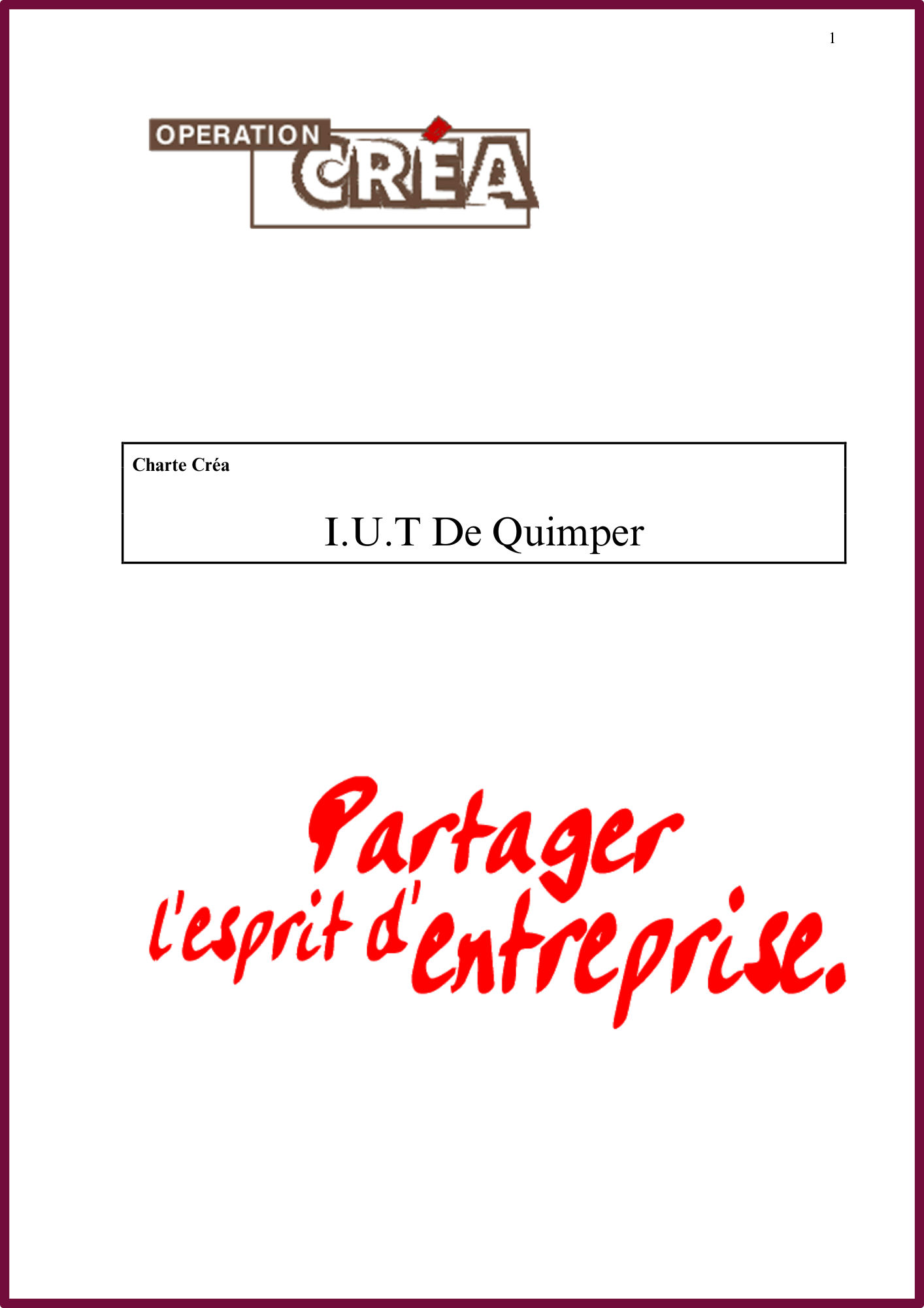 Charte CREA-IUT Quimper page 1