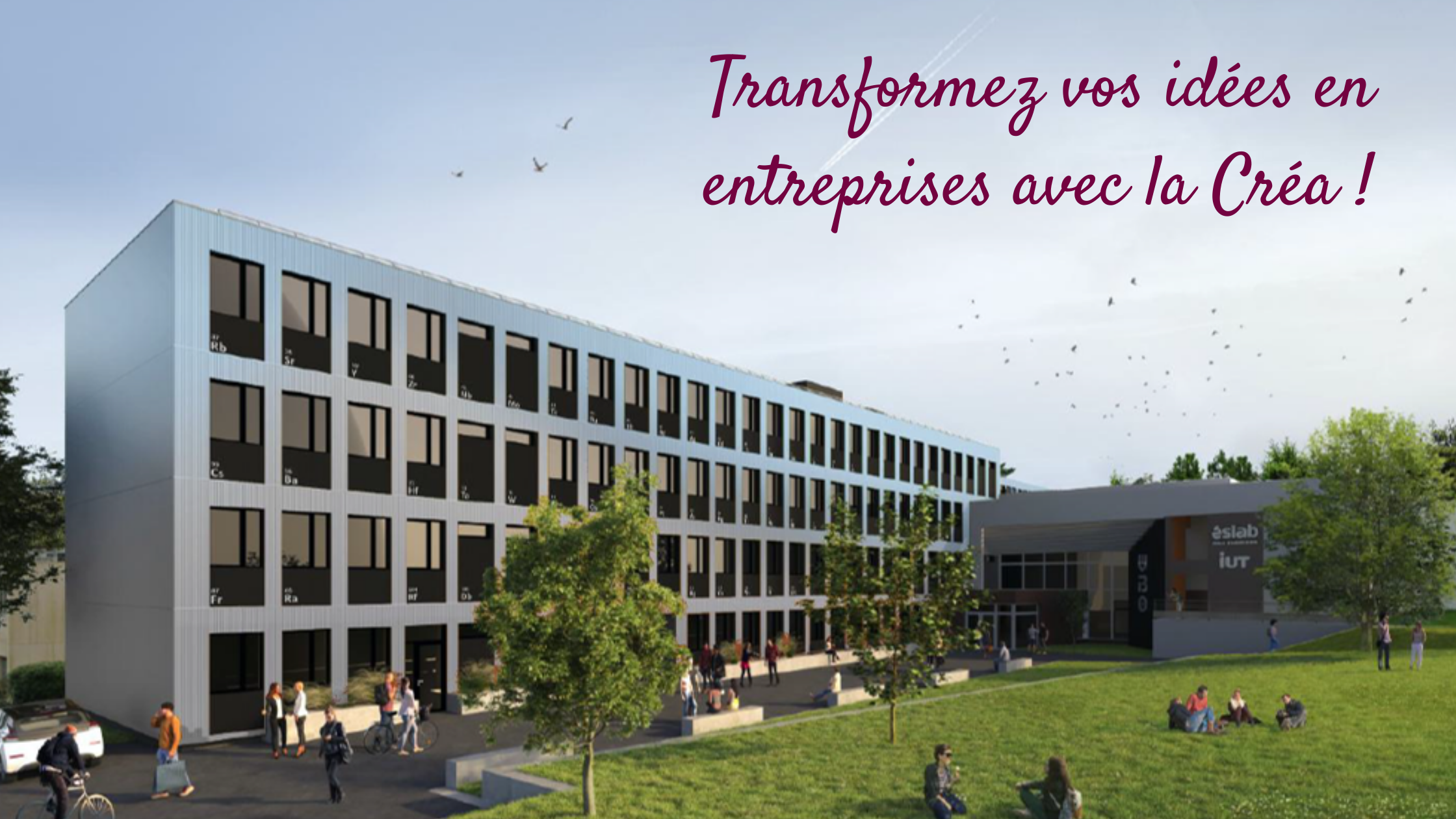 Photo de l'IUT de Quimper rénové